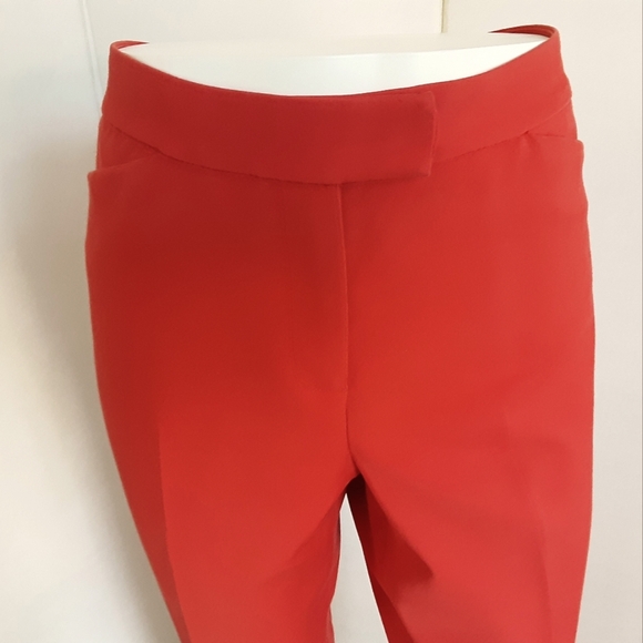 ANTONIO MELANI Red Maxine Fit Straight Leg Dress Pants Slacks Sz.12 - Picture 3 of 9